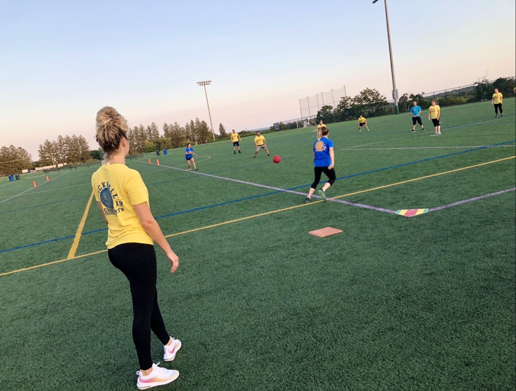 kickball, nj coed sports, adult kickball, morristown, nj, sports, kickball