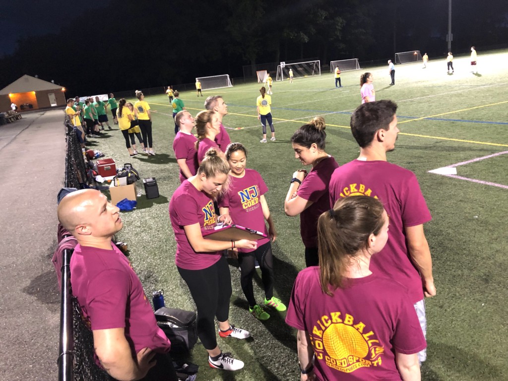 kickball, nj coed sports, adult kickball, morristown, nj, sports, kickball, turf wars, kickball tournament