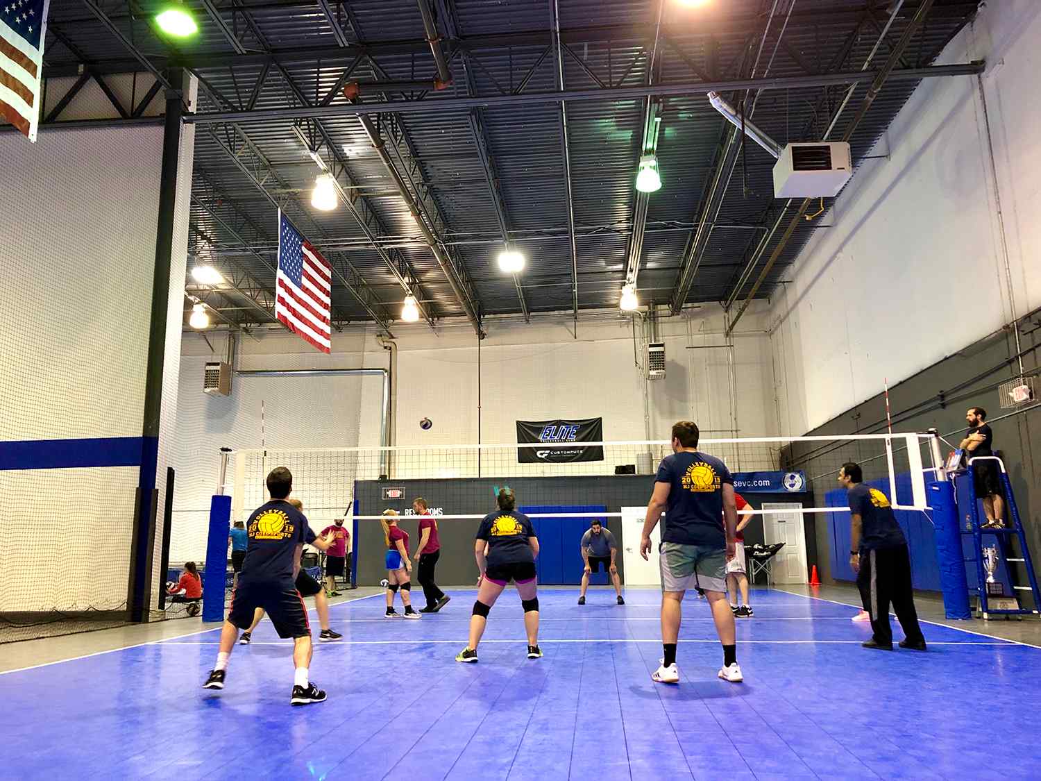 volleyball, advanced volleyball, coed volleyball, college volleyball, reverse coed, high level volleyball, nj volleyball,