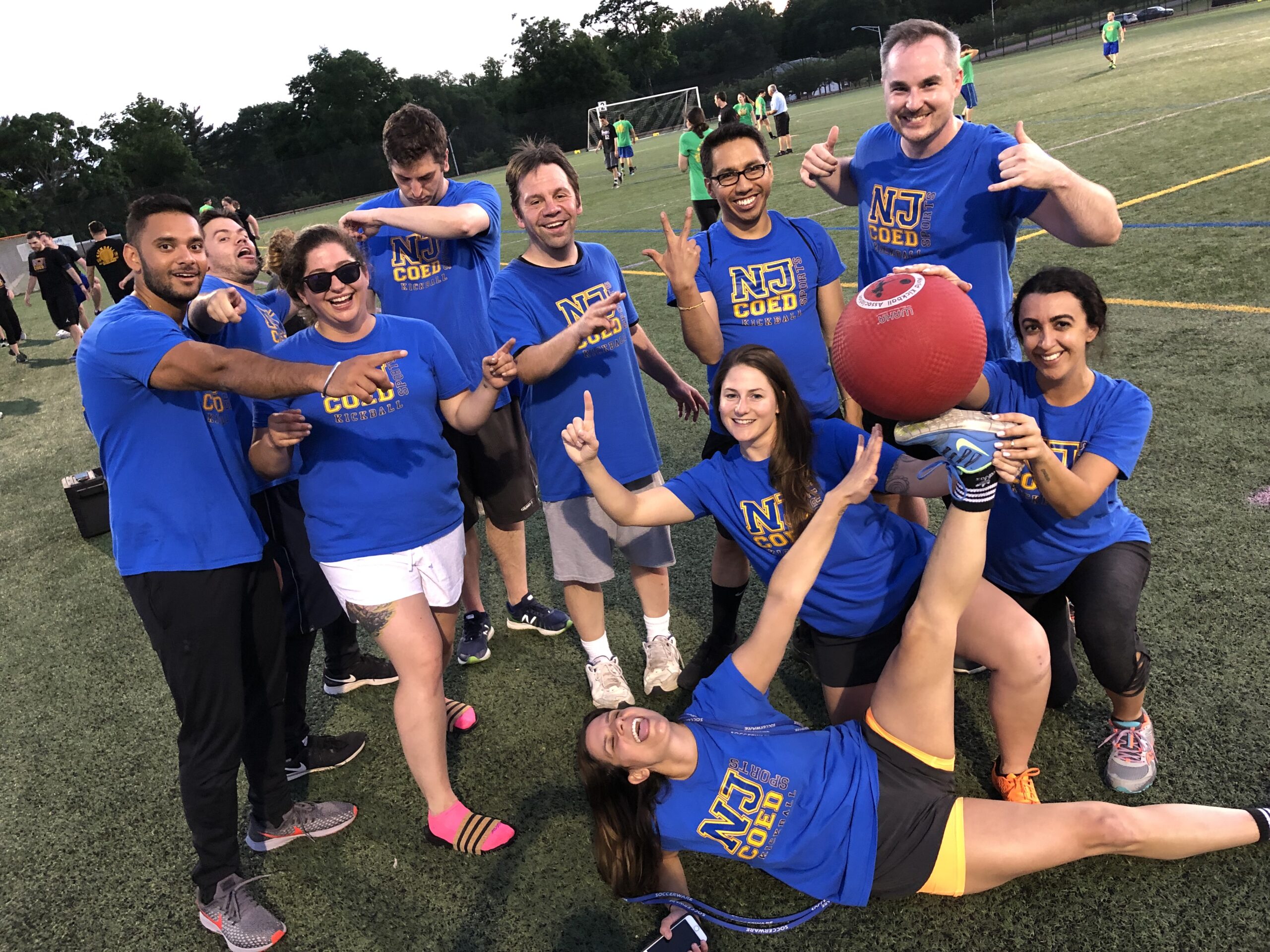kickball, nj coed sports, adult kickball, morristown, nj, sports, kickball, Kickball near me
