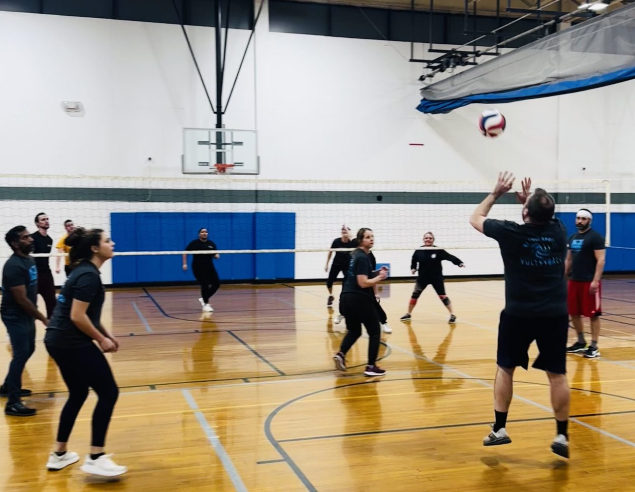 nj coed sports volleyball, adult volleyball, nj volleyball, volleyball near me, YMCA volleyball