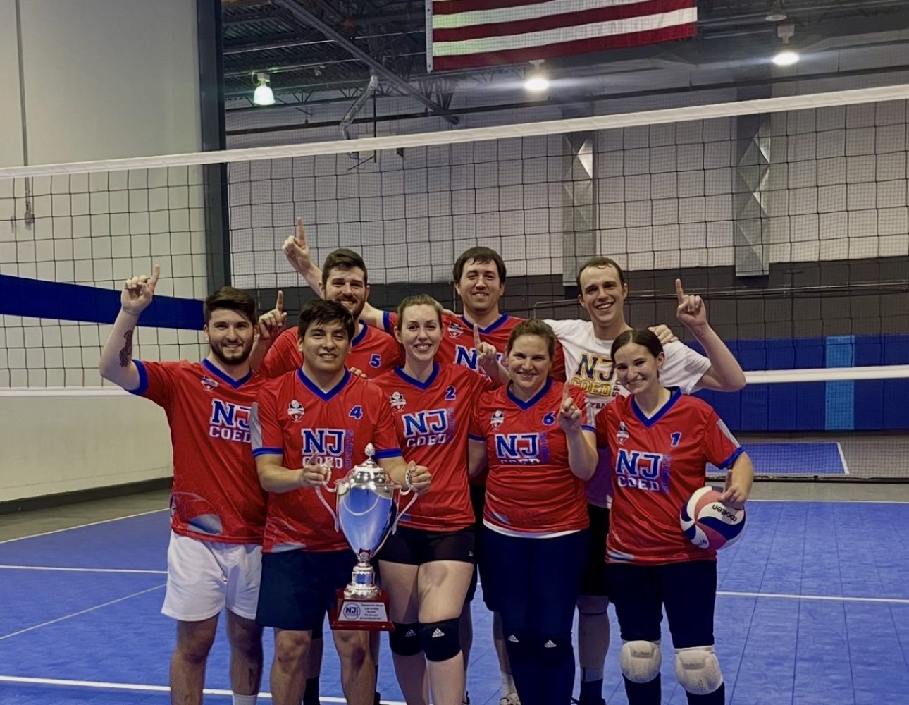 nj coed sports volleyball, adult volleyball, nj volleyball, volleyball near me,
